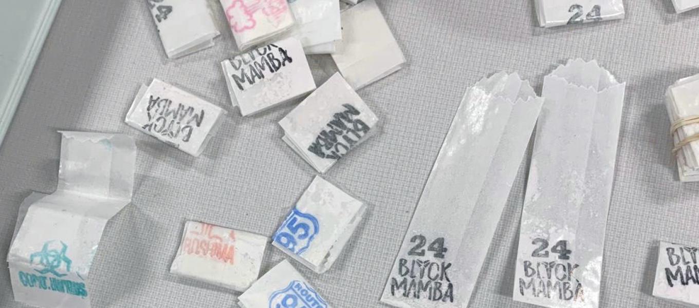 Coronavirusstamped heroin/fentanyl glassines seized in the Bronx Six